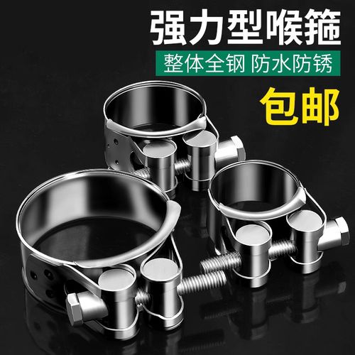 不锈钢强力喉箍卡箍欧式抱箍管夹