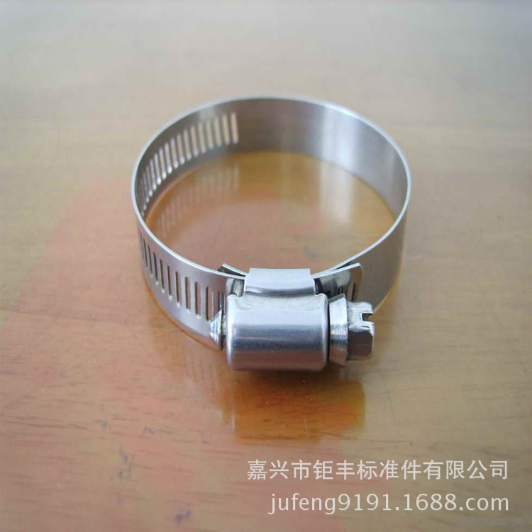 【厂家供应美式喉箍、德式喉箍、不锈钢喉箍、优质产品、质量保证】价格,厂家,图片,其他紧固件、连接件,嘉兴市钜丰标准件-
